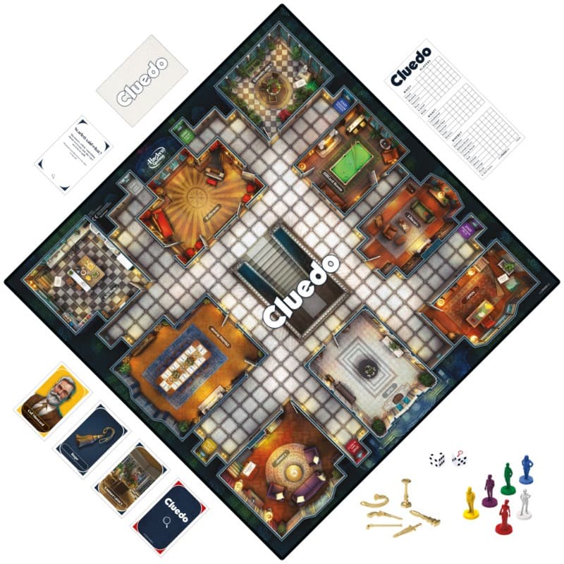 Hasbro Gaming Clue Board Game for Kids For 2-6 Players thumbnail 2
