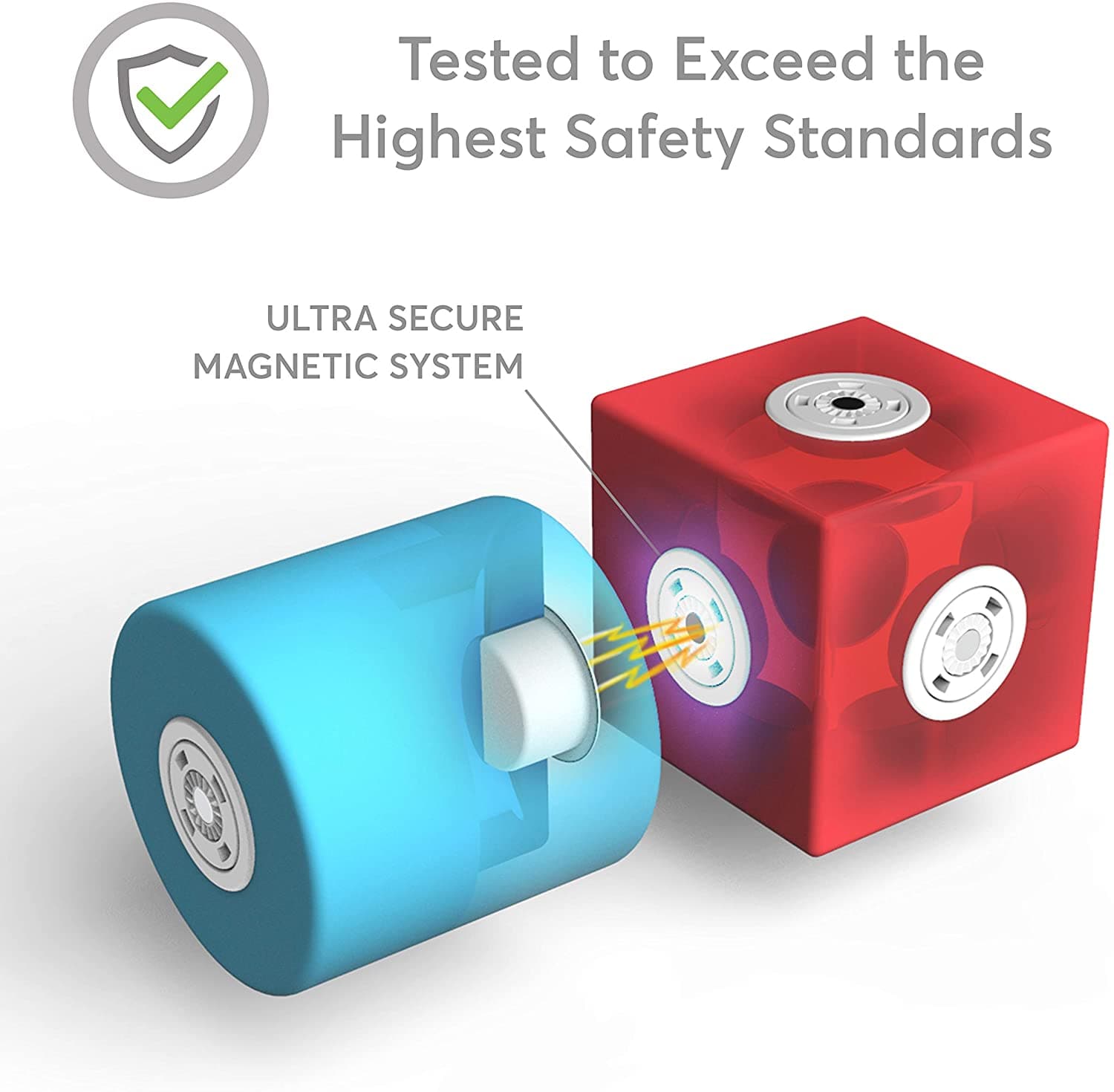 Blockaroo Magnetic Foam Building Blocks - Medium Roadster thumbnail 2
