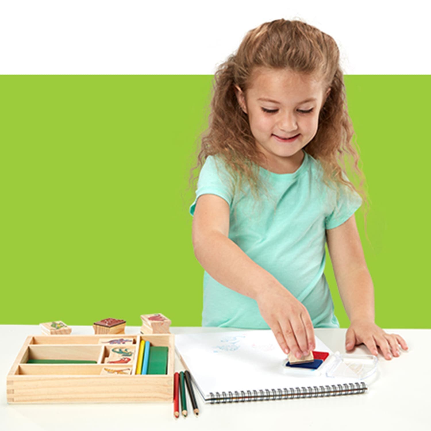 Melissa And Doug Dinosaur Stamp Set thumbnail 5