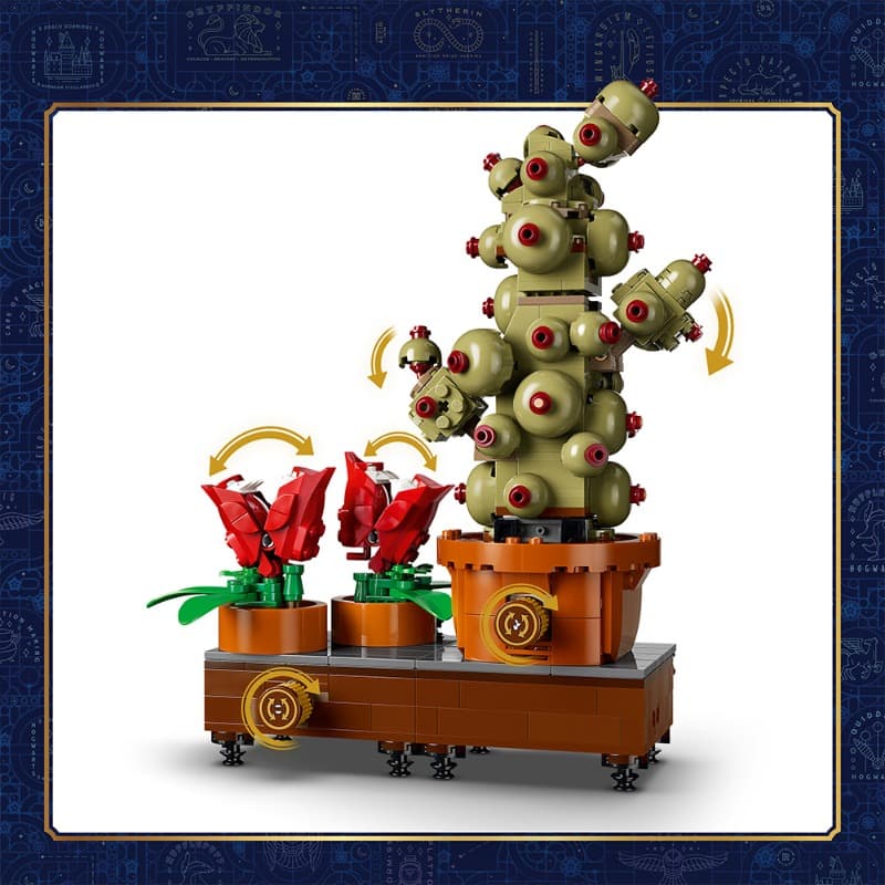 LEGO Harry Potter Hogwarts Herbology Plants 817 Pieces thumbnail 3