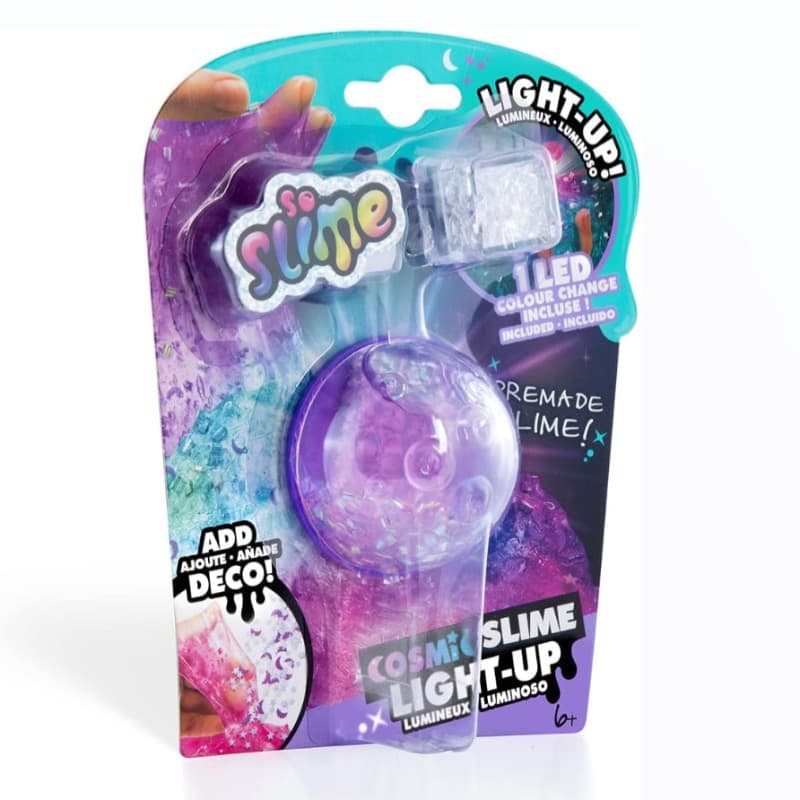 So Slime Light-Up Cosmic Slime 1 Pack - Assorted thumbnail 2