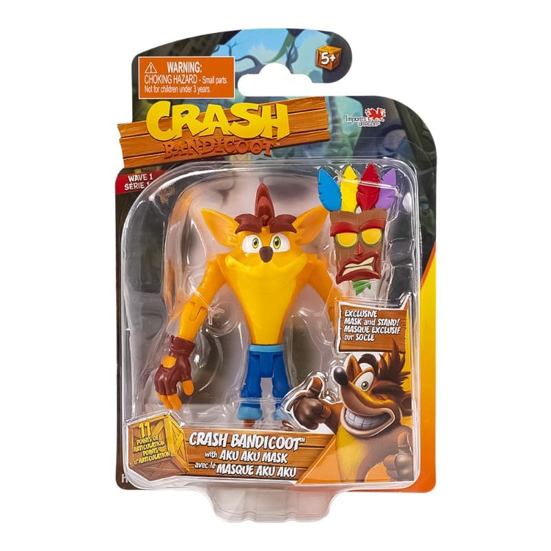 Crash Bandicoot Bandai Action Figures