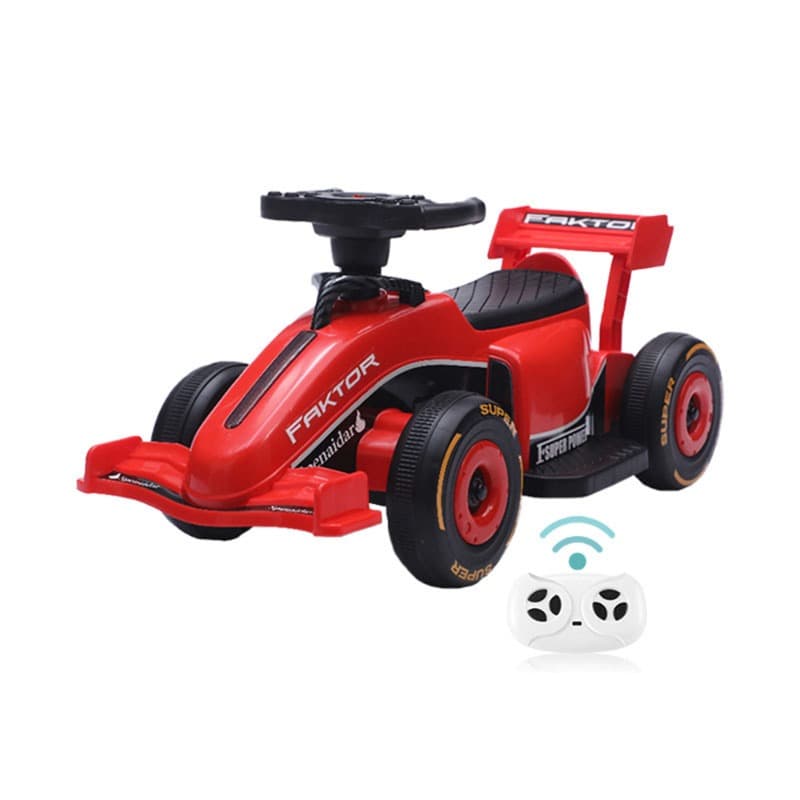Tobbi Kids Mini F1 Race Ride On Electric Car 6V Red