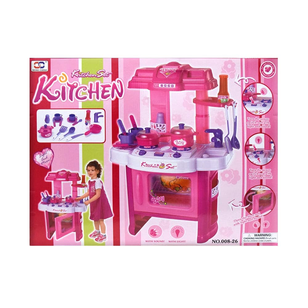 Kitchen Play Set - Pink thumbnail 2
