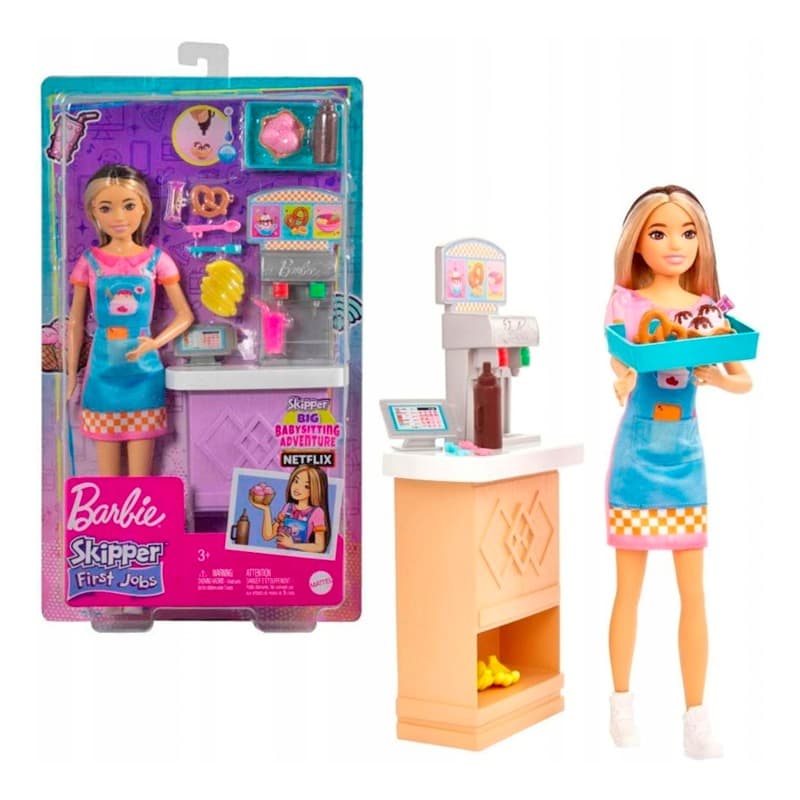 Barbie Skipper First Jobs Snack Bar Attendant Playset
