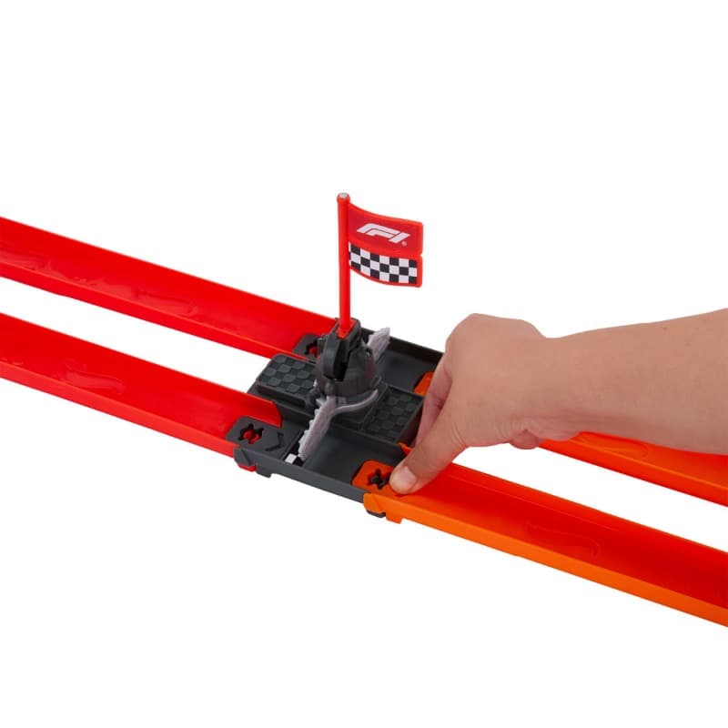 Hot Wheels Racing Formula 1 Toy Car Track Set 1:64 thumbnail 4