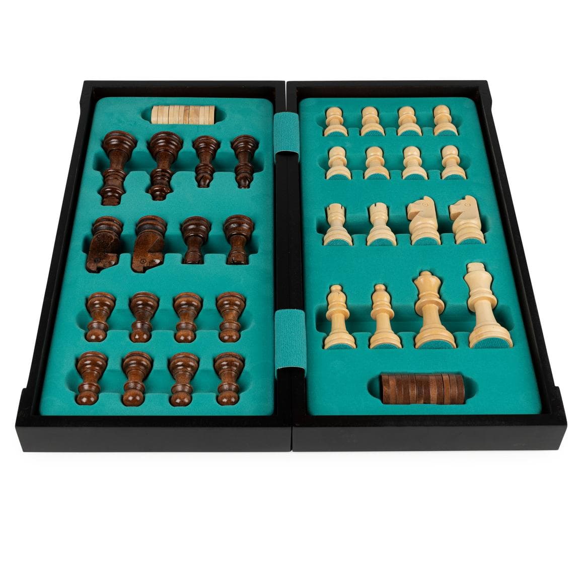 Cardinal Legacy Game Deluxe Chess And Checkers Set thumbnail 4