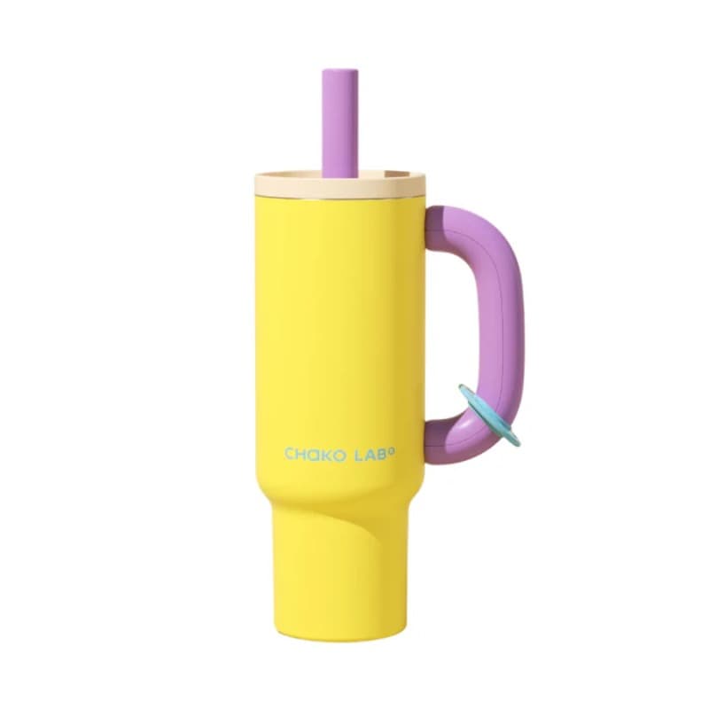 Bawang Tumbler With Ceramic Coating Yellow purple 1100ml