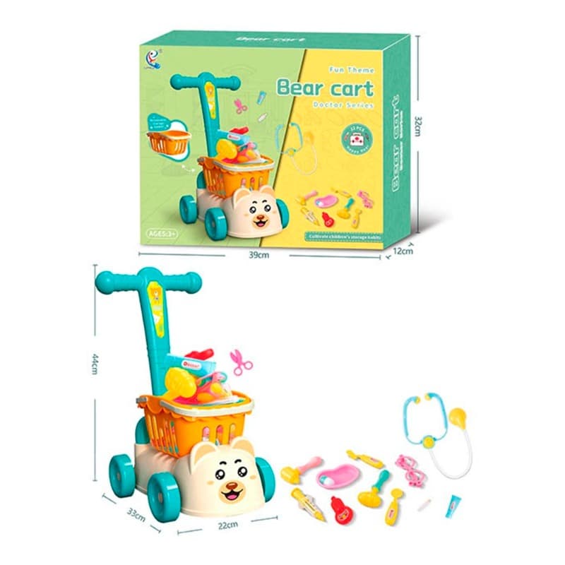 Doctor Cart Set with 25 Pcs