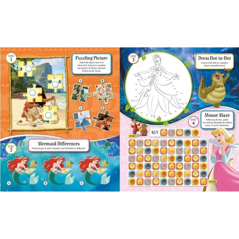 Disney Princess 365 Puzzles And Activities Book thumbnail 5