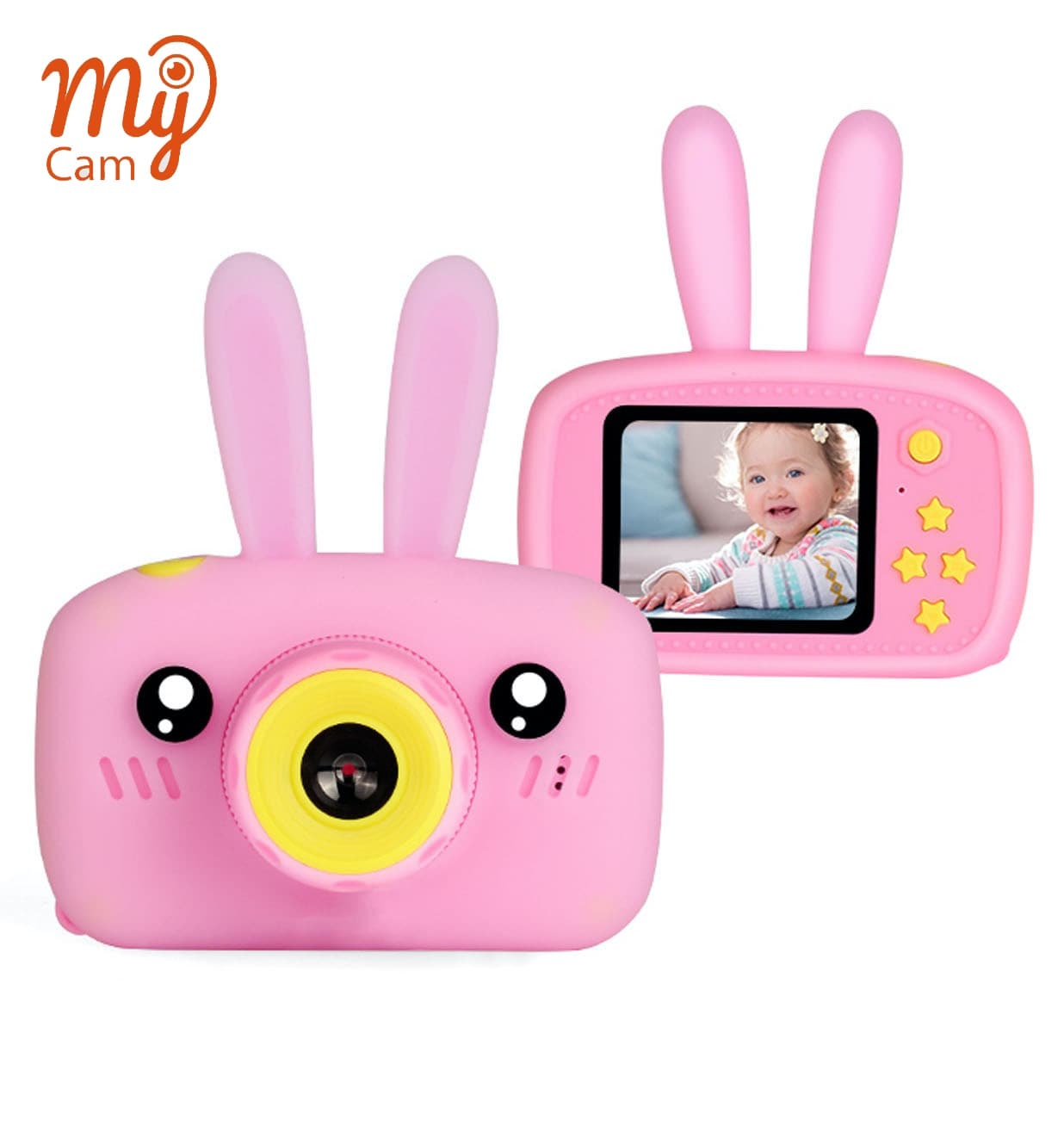 My Cam Kids Fun Camera 12MP - HD 1920*1080P - Pink thumbnail 3