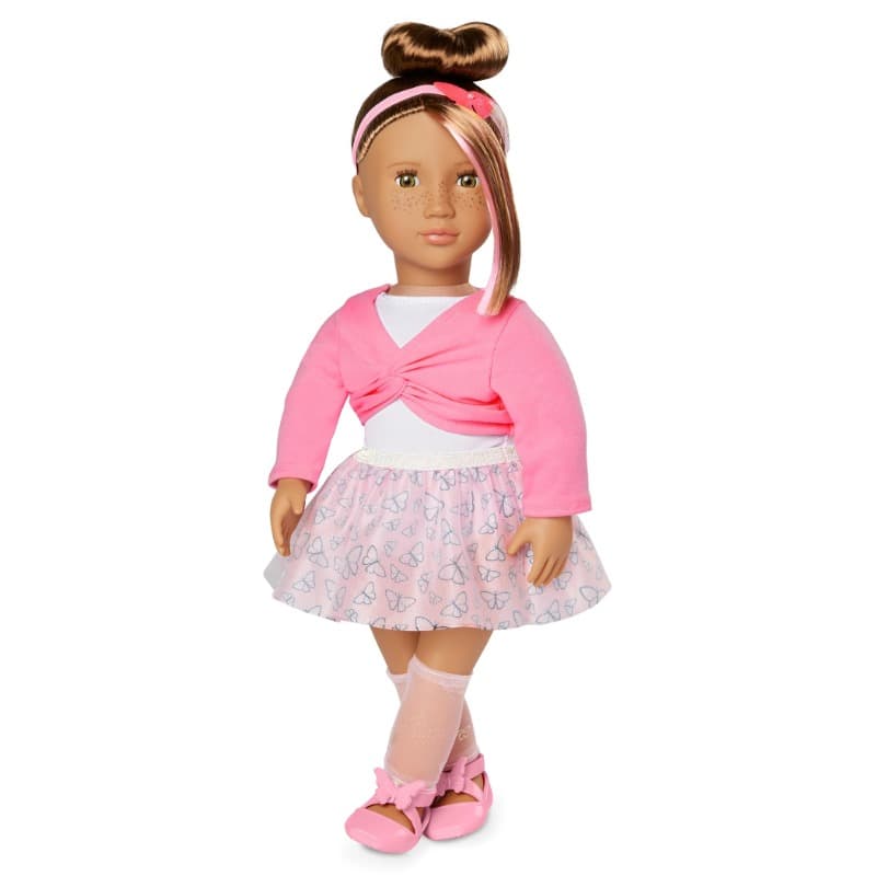 Our Generation Mika Butterfly Ballet Outfit Fashion Doll 18 Inch thumbnail 3