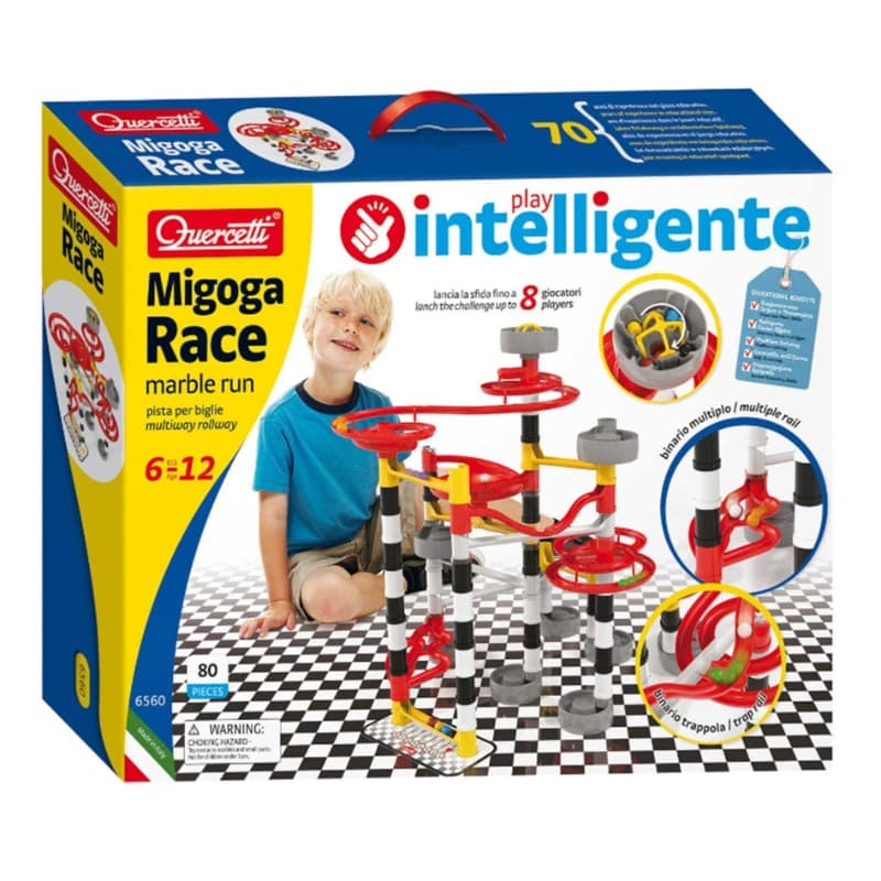 Quercetti Marble track Migoga - 80 Pcs