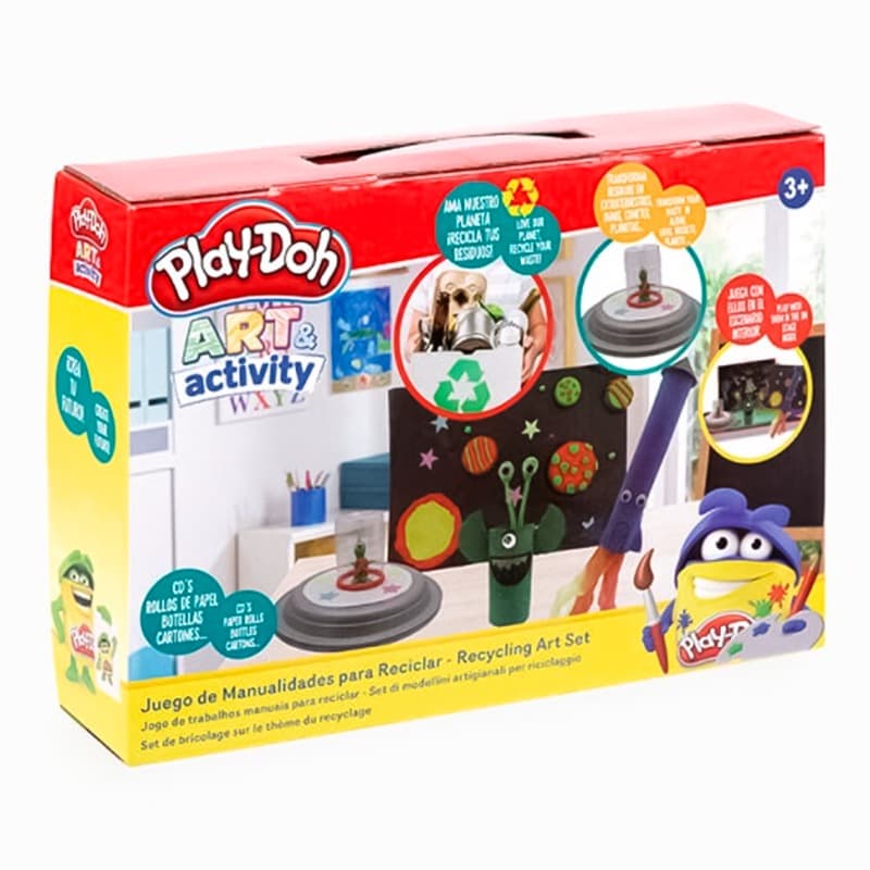 Play-Doh Space Recycling Game