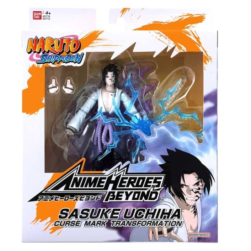 Bandai Anime Heroes Naruto - Uchiha Sasuke Beyond Action Figure