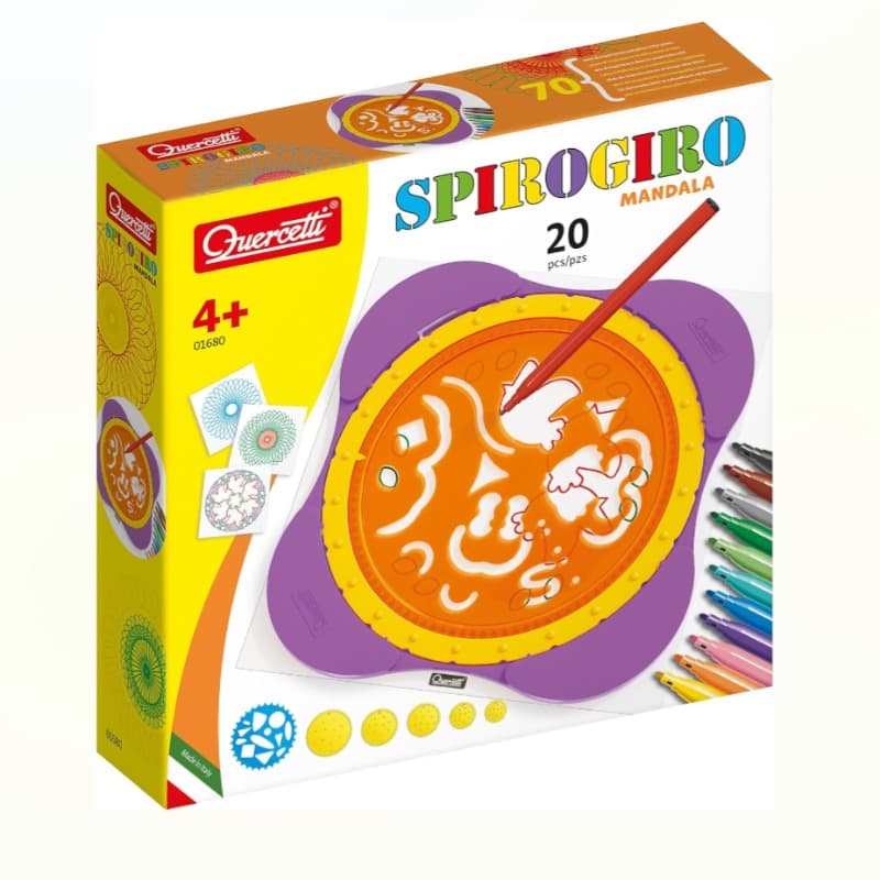 Quercetti Spirogiro Mandala Spiral Art