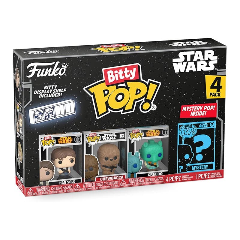 Funko Pop Star Wars Han Solo 4 Pack
