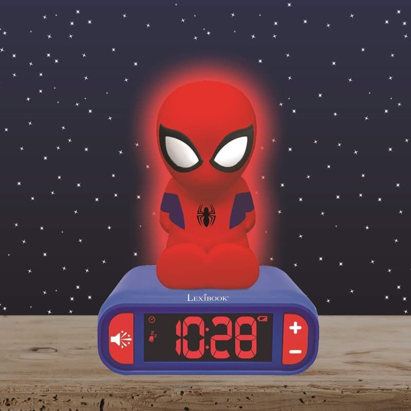 Lexibook Spider Man Digital Alarm Clock thumbnail 2