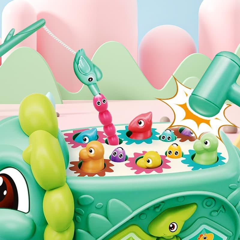 Multi-Function Dinosaur Whack A Mole Game thumbnail 3