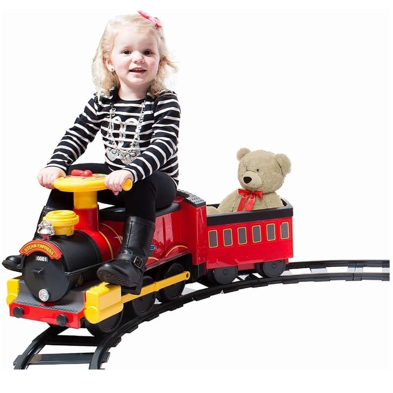 Rollplay Kids Steam Train With Lights And Sounds thumbnail 3