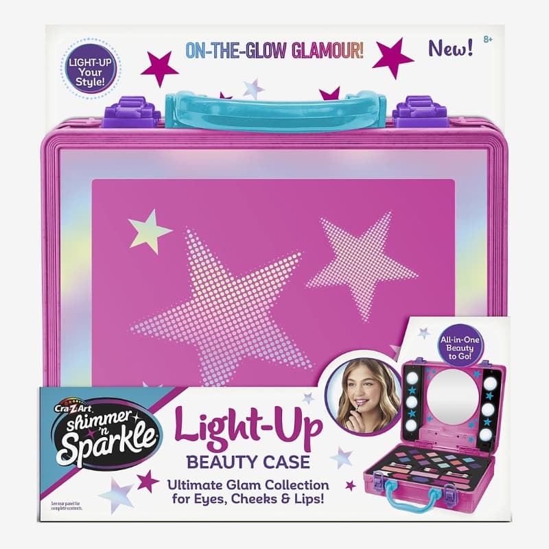 Cra Z Art Shimmer N Sparkle Light Up Beauty Case