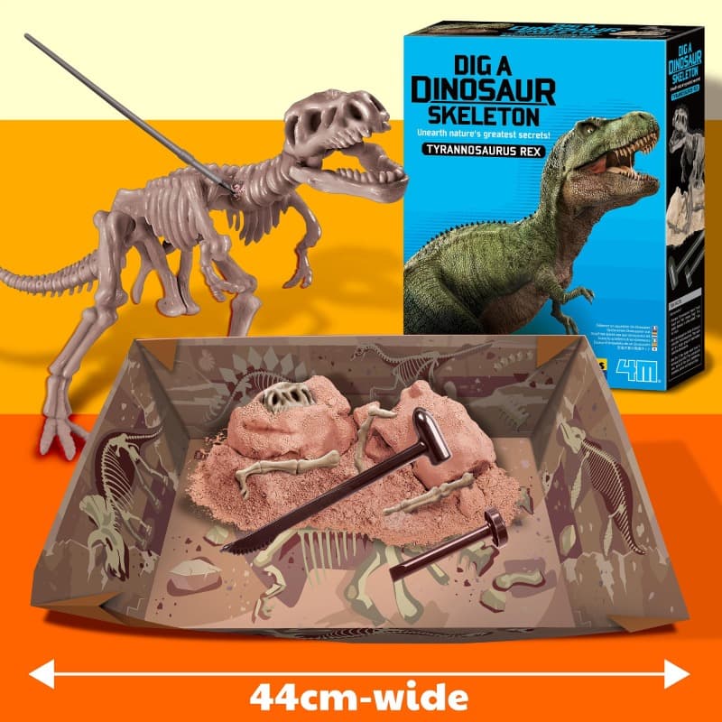 4M KidzLabs Dig A Dinosaur Skeleton Tyrannosaurus Rex thumbnail 2