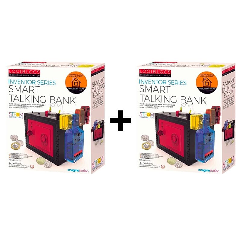 Buy 1 Get 1 Imagine Station Logiblocs Smart Talking Bank