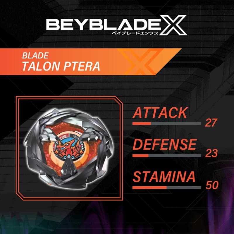 Beyblade X Talon Ptera 3 80B Booster Pack Set thumbnail 5