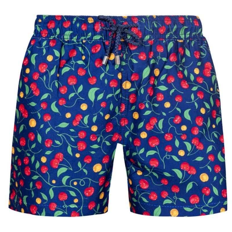 Seashell Kids Swimming Short Cherry