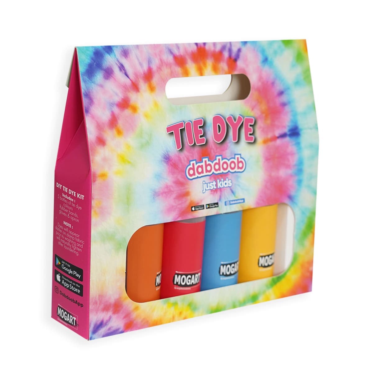 Dabdoob Mogart Tie Dye Color Set Light thumbnail 3