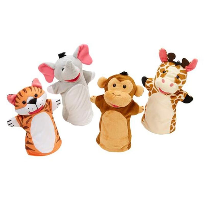 Melissa And Doug Zoo Friends Hand Puppets - Assorted thumbnail 3