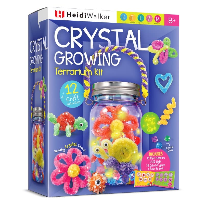 Wool String Crystal Growth & Craft Activity Kit