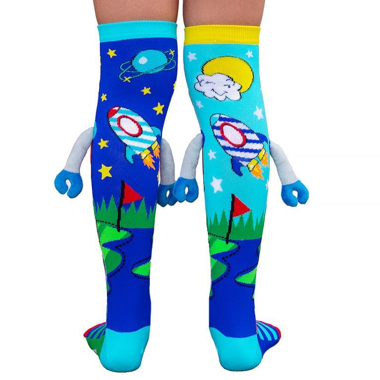 Madmia Robot Socks With Plush Arms - Medium thumbnail 3