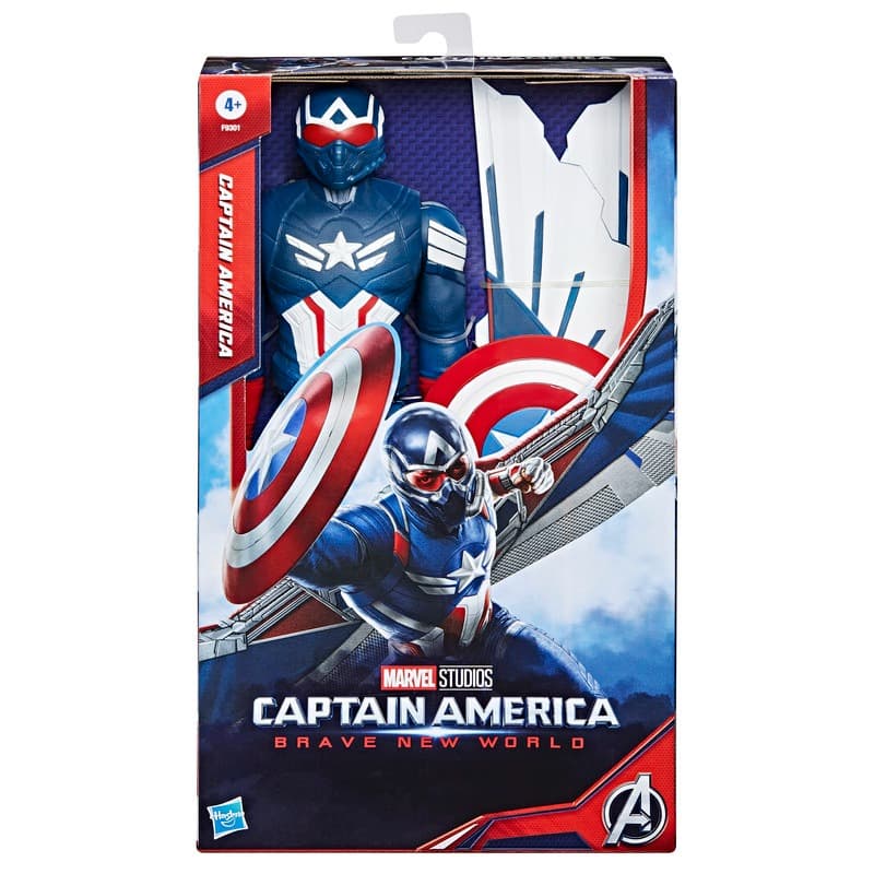 هاسبرو - مجسم شخصية كابتن أمريكا من مارفل مقاس 12 بوصة thumbnail 4
