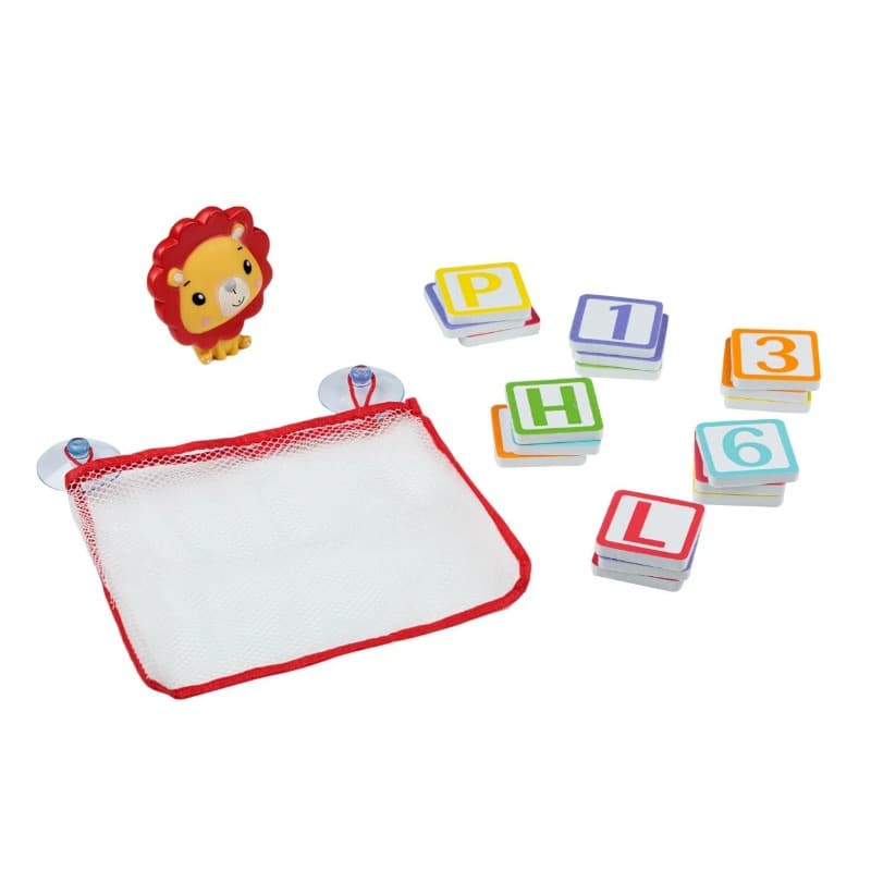 Fisher Price Bath Toy Letters Numbers - Lion thumbnail 3