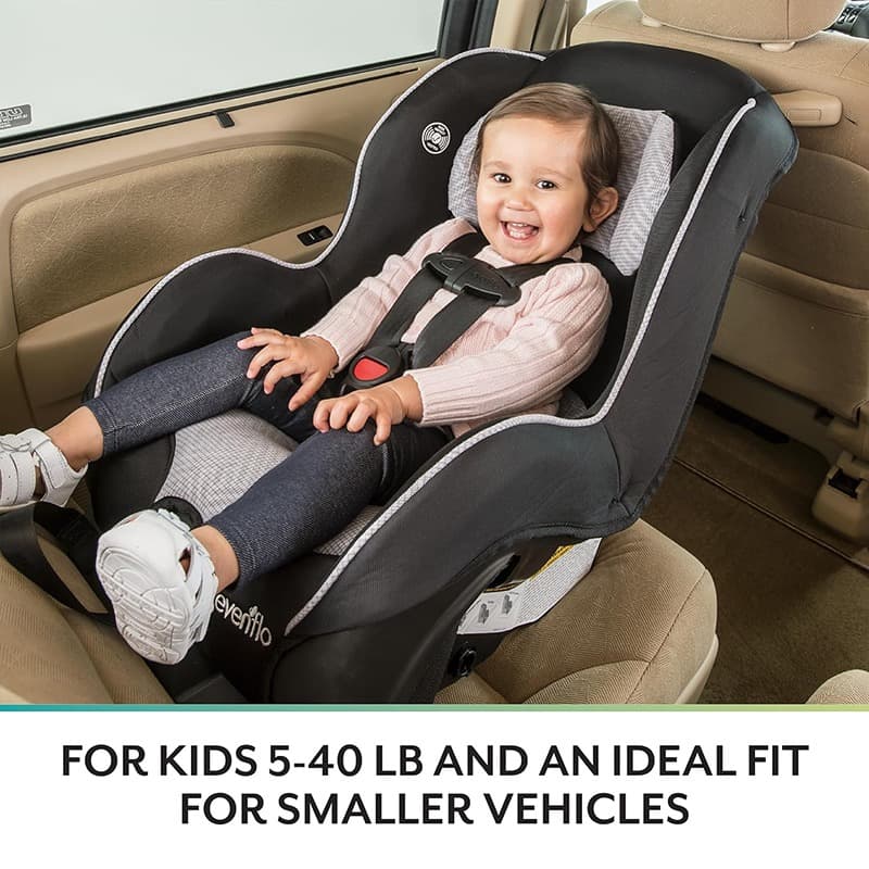 Evenflo Tribute LX 2-in-1 Lightweight Convertible Car Seat thumbnail 5