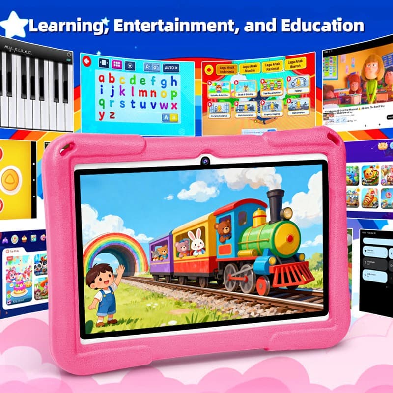 Kids Tablet 7 inches 4+32GB Pink thumbnail 3