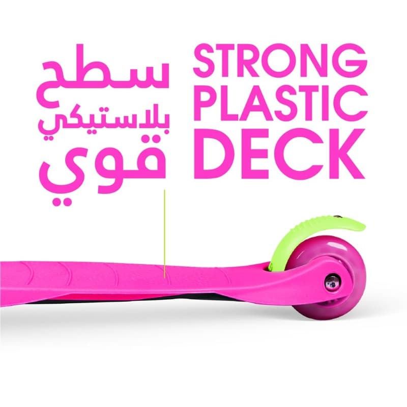 Madd Gear Zycom Zipper Scooter With Light - Pink thumbnail 2