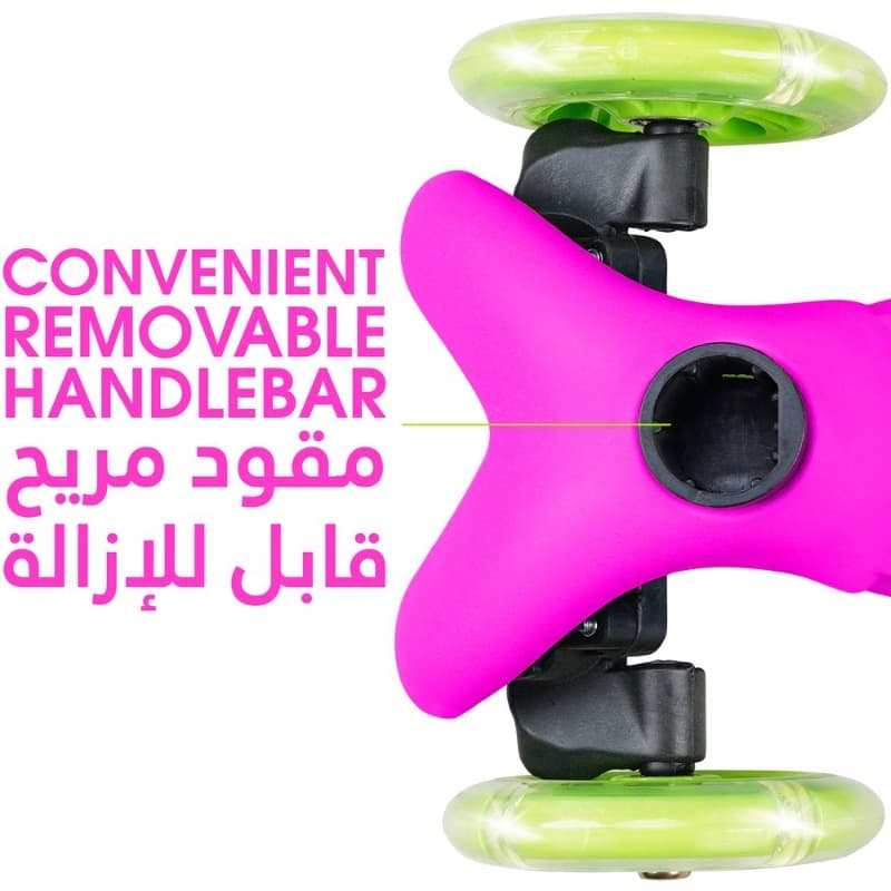 Madd Gear Zycom Zipper Scooter With Light - Pink thumbnail 3