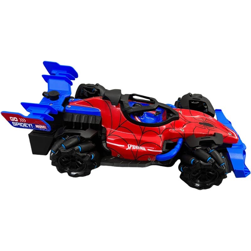 Marvel Spider-Man Aero Spitz GT Spray R/C Car with Lights & Music thumbnail 4