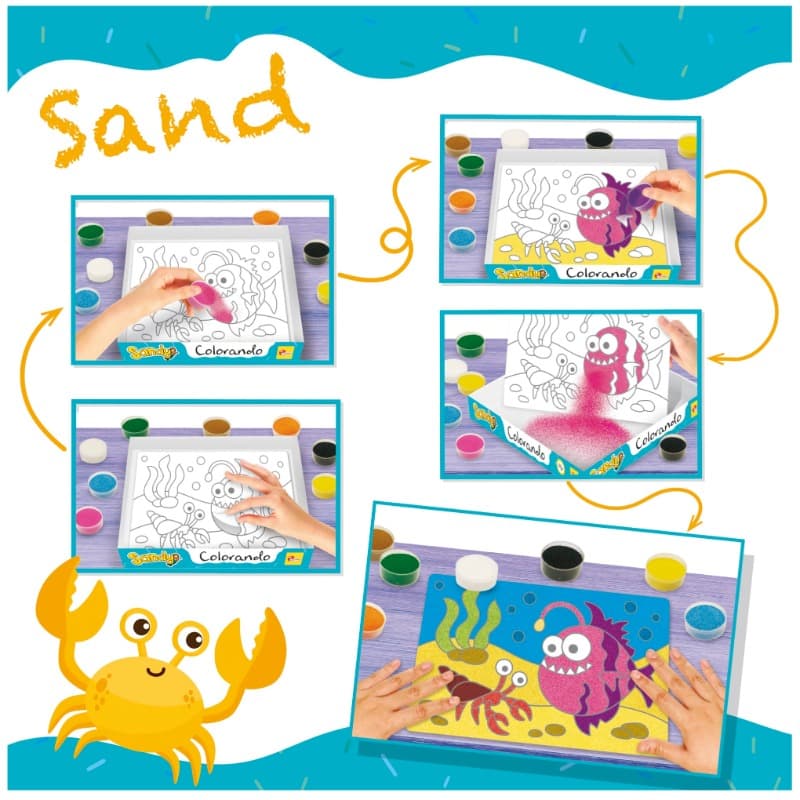 Lisciani Sandy Colorando - Sand thumbnail 4