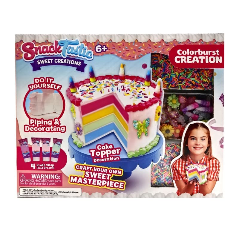 Colorburst Creations Rainbow Layer Cake Decorating Kit