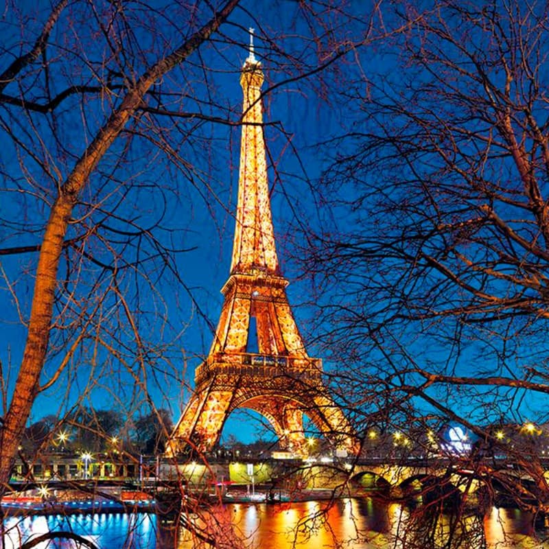 Clementoni -Puzzle Eiffel Tower 2000 Pcs thumbnail 2
