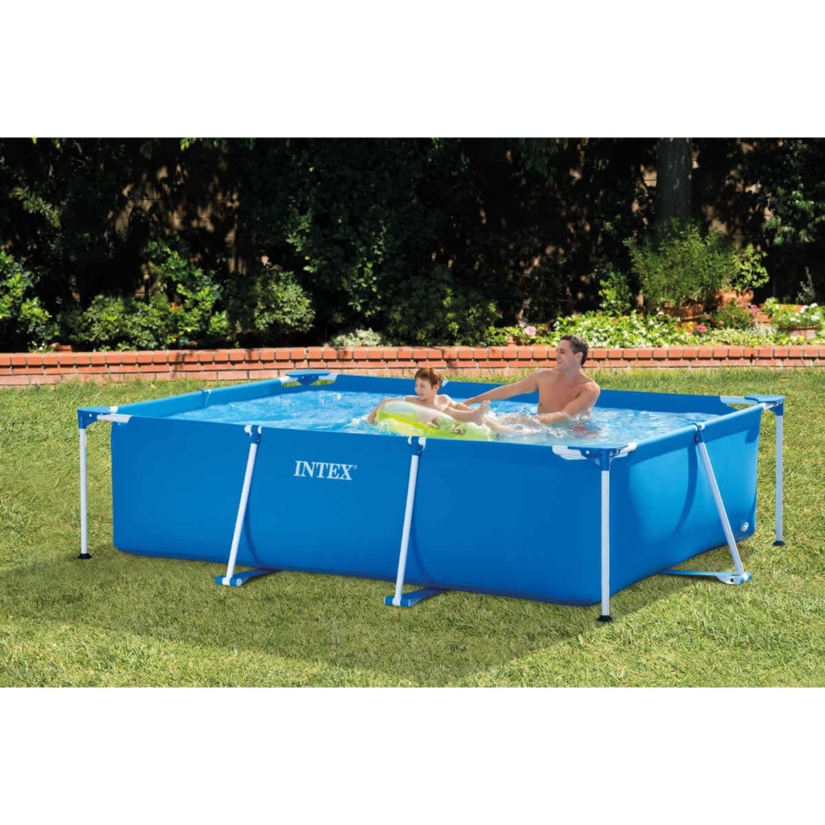 Intex Metal Rectangular Frame Pool thumbnail 4