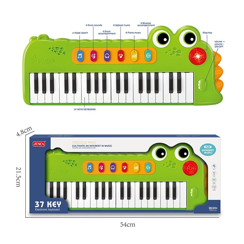Animal Keyboard Piano for Kids Crocodile Piano