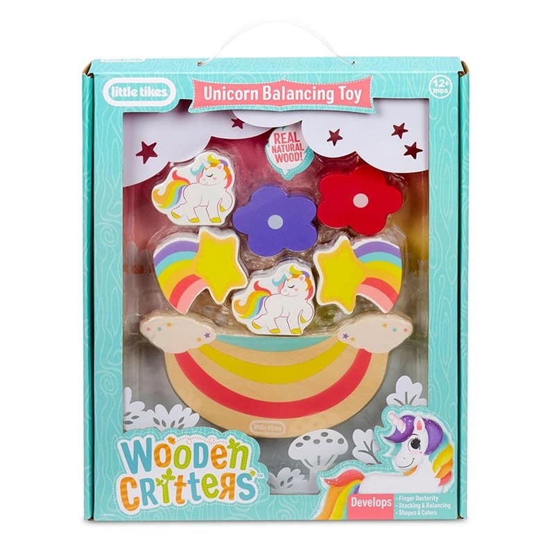 Little Tikes Wooden Critters Balancing Toy - Unicorn