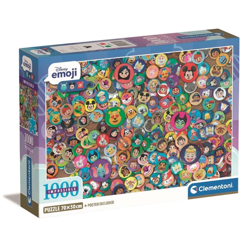 Clementoni Disney Impossible Puzzle - 1000 Pieces