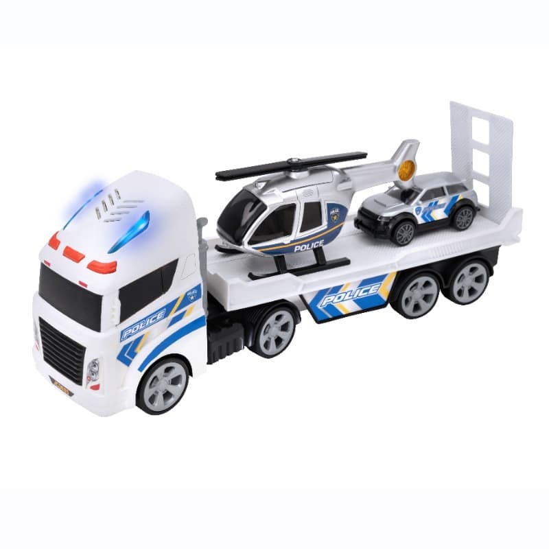 Teamsterz - Police Helicopter Transporter thumbnail 3