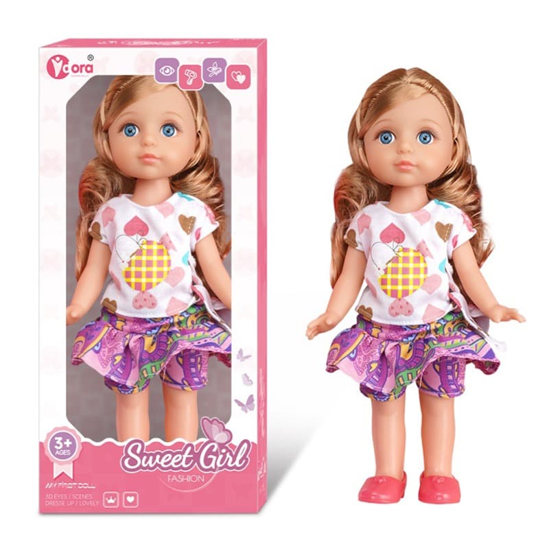 12-inch Soft Fashion Doll