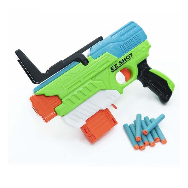 Buzz Bee Air Warriors Shooting Pistol with 8 Darts thumbnail 4